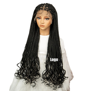 วิกผมถักสามชิ้นขนาด32นิ้วสไตล์แอฟริกันเดรดล็อกสามชิ้นวิกผมถักด้วยมือปัก<span class=keywords><strong>ทั้ง</strong></span><span class=keywords><strong>หัว</strong></span> - Product Image 5