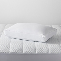 Oreiller de lit en canard lavable, personnalisé, plusieurs tailles, 100% coton, 1000g, hôtel de luxe, avec sac
