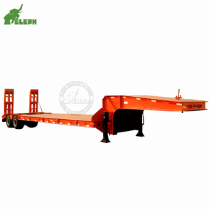 Remolque <span class=keywords><strong>de</strong></span> Camión <span class=keywords><strong>de</strong></span> 2 Ejes, Remolque <span class=keywords><strong>de</strong></span> Plataforma Baja, 20/30 Toneladas, Mejor Precio - Product Image 3