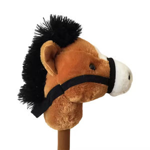 Animal Head Series Kids Riding Plush Toy unicorn Hobby <strong>Horse</strong> <strong>Stick</strong> Toy - Product Image 6