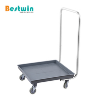 Panier de rangement multifonctionnel en plastique à 16 compartiments pour verres à vin, plateau pour vaisselle, compatible lave-vaisselle professionnel, pour le transport et le stockage des articles de bar.