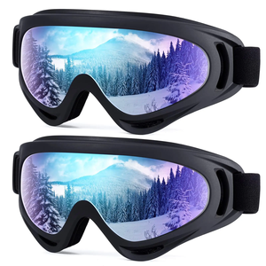 Super lunettes de ski pour enfants adaptées aux adultes adolescents garçons et filles lunettes de snowboard lunettes de sport de neige d'hiver