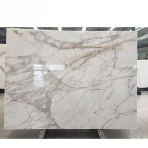 Marbre blanc Calacatta naturel poli turc importé, grande dalle, marbre Bianco Calacatta pour murs, sols et comptoirs - Product Image 3