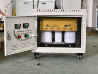 Convertisseur de tension personnalisable triphasé 240V/220V/110V vers monophasé 220V/440V/480V 50Hz 10kVA 20kVA