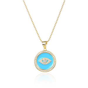 S925 Sterling Silver Femmes Pendentif Collier Bleu Blanc <span class=keywords><strong>Opale</strong></span> Classique <span class=keywords><strong>Ananas</strong></span> Conception pour Fiançailles De Mariage-Vente En Gros Fine - Product Image 3