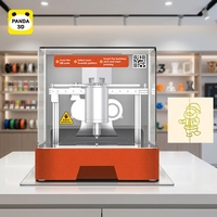 Imprimante alimentaire IA commerciale, machine à peinture en pâte à sucre personnalisée, distributeur automatique intelligent Panda, équipement de fabrication de bonbons en libre-service