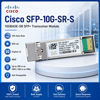 Untuk Modul Cisco 10G SFP+ SR S-Class SFP-10G-SR-S 10.3Gbps Transceiver Serat Multi-mode Ethernet Hanya Hemat Biaya