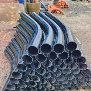 45 độ khuỷu tay 110mm 200mm 250mm giá danh sách Chất lượng cao HDPE ống 90mm thủy lợi <span class=keywords><strong>HDP</strong></span> Ống - Product Image 3
