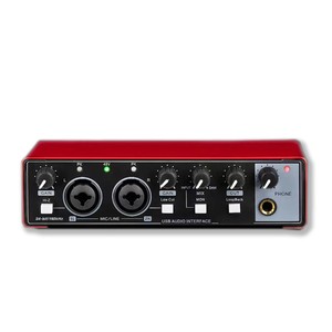 Interface audio USB professionnelle, <span class=keywords><strong>carte</strong></span> <span class=keywords><strong>son</strong></span> externe, équipement de studio d'enregistrement, <span class=keywords><strong>PC</strong></span>, <span class=keywords><strong>guitare</strong></span>, suppression du bruit, filaire - Product Image 4