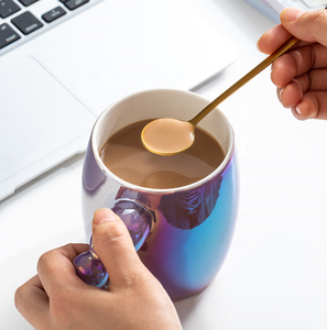 Offre Spéciale nouvelle tasse de <span class=keywords><strong>gourde</strong></span> confite colorée en céramique tasse à eau de bureau à domicile tasse à café en céramique - Product Image 3