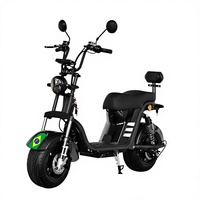 Nouvelle trottinette électrique Citycoco à gros pneus 60V 1000W 1200W, scooter cruiser à grandes roues, cyclomoteur chopper, vélo électrique pour adultes