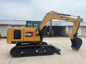 รถขุดไฮดรอลิก SY95C สำหรับงานหนักจากโรงงานโดยตรง เหมาะสำหรับงานก่อสร้างถนน การทำเหมือง และการพัฒนาพื้นที่ - Product Image 1