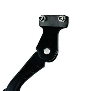 Soporte Lateral para Bicicleta Eléctrica de Aleación de Aluminio, Negro, Ajustable, Reforzado, QT 35694 - Product Image 4