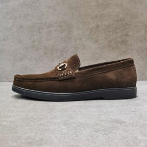 Zapatos Formales de Hombre Tipo Penny Loafer, Casuales de Negocios, Sin Cordones, de Verano, de Cuero Genuino Transpirable, con Punta Redonda - Product Image 3