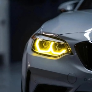 Modules DRL jaunes pour BM-W 2018-2021 F87 M2 F23 F22 LCI M240i 230i M2 <span class=keywords><strong>218i</strong></span> Phare LED complet DRL Daytime Light Angel Eye - Product Image 4