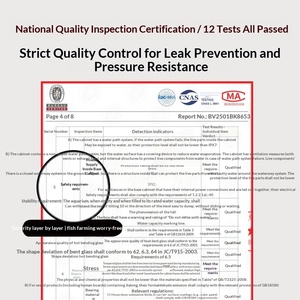 Aquarium auto-circulant pour poissons rouges 2026 avec éclairage LED, meuble intelligent sur pied pour bureau, salon et chambre à coucher - Product Image 4