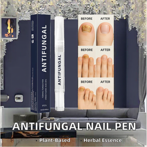 Stylo <span class=keywords><strong>antifongique</strong></span> à base <span class=keywords><strong>de</strong></span> plantes à l'acide undécylénique à 25 %, 3 ml, soin des ongles, champignons des ongles, ongles craquelés et décolorés, à base <span class=keywords><strong>de</strong></span> plantes, personnalisé - Product Image 2