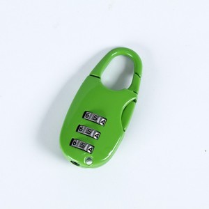 <b>Mini</b> Combination Lock 3 Digit Zinc Alloy Resettable For <b>Backpack</b> Suitcase Luggage Locker Cabinet Toolbox Travel Lock - Product Image 4