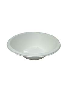 Assiette et bol à bagasse peu profonde compostables jetables écologiques de 12 oz pour les fêtes, les salades et les collations fabriquées en Inde - Product Image 2