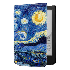 Étui en cuir PU à fermeture magnétique avec fonction veille/réveil automatique pour Pocketbook Verse Lite PB619/PB629/PB634, motifs personnalisés, ajouter un LOGO - Product Image 3