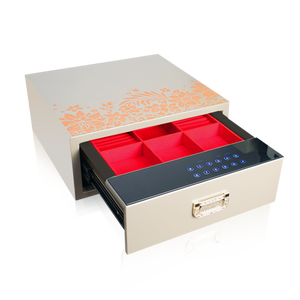 2025 Foshan Weierxin Customized Jewelry Drawer Digital & Fingerprint Combination Home Bank Shop Deposit <b>Safe</b> <b>Box</b> - Product Image 2