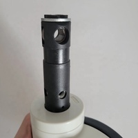 5 "6" roues jumelles tige de roulette de contrôle central roue de roulette de verrouillage central médical roue de roulette d'hôpital pour lit d'hôpital
