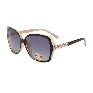 Lunettes de soleil polarisées Twooo T1167, mode extérieure, métal, décoration en diamant creux - Product Image 2