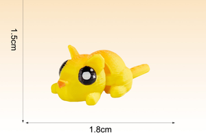 Figurines d'animaux sauvages imprimées en 3D, articulées, en résine souple : <span class=keywords><strong>Sanglier</strong></span>, Castor, Caméléon, Crocodile, Renard, Écureuil – Jouets pour enfants, vente en gros - Product Image 5