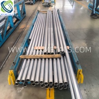 Tige creuse chromée durcie par induction 42CrMo4 42CD4 CK45 pour vérin hydraulique et élévateur 20MnV6