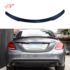 Aileron arrière en fibre de carbone de style W205 FD pour Mercedes Benz Classe C C63 C205 Kit carrosserie Aileron de coffre 2015-2021 - Product Image 1