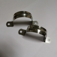 Pince de selle de tuyau en acier inoxydable 201 en forme de U pinces de bande de réparation de tuyau boucle Clips OEM
