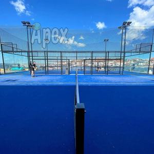 Cancha de Pádel Panorámica Interior y Exterior Popular de APEX, Fabricante de Pádel con Galvanizado en Caliente, Canchas de Pádel de 100*100*3mm - Product Image 2