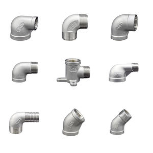 Pria Wanita galvanis besi cor fitting GL fitting Bsp Bspt Npt siku kopling galvanis lintas baja nirkarat 50mm - Product Image 3