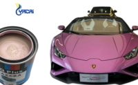 Revêtement liquide acrylique haute performance 1514 1K Violet Perlé en spray, résistant aux intempéries pour la retouche de carrosserie automobile Scarteches