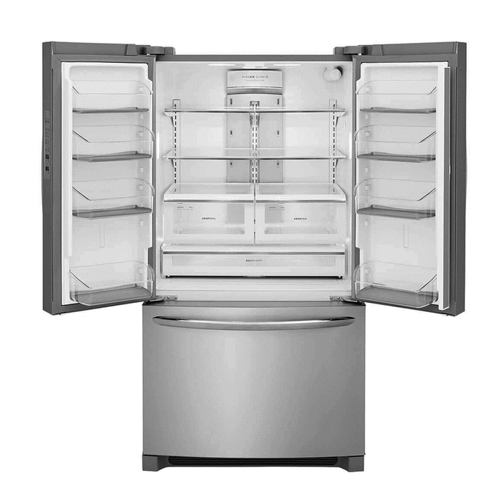 740L New Stainless Steel French Door Refrigerator for Home Use