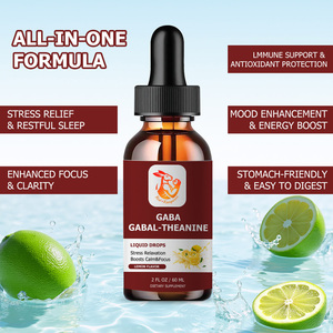 Gotas Líquidas de GABA, GABAAL y Teanina con Glicinato de Magnesio y Extracto de Hierba Limón, para Mejorar el Estado de Ánimo y Aumentar la Energía - Product Image 5