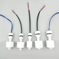 L45 * M10 ventas directas de fábrica 2 cables Mini interruptor de flotador de plástico/Sensor de nivel de agua de acero inoxidable como producto de protección