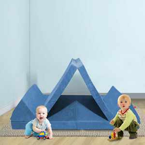 Hot bán mới nhất 4pcs Thiết kế hiện đại trẻ em chơi ghế bọt và Mỹ trẻ em Ghế gấp ra mềm xây dựng khối - Product Image 3