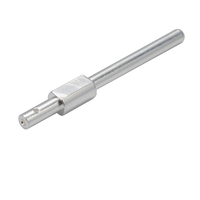 Connecteur banane plaqué argent 3,5 mm mâle 120A 600V résistant au feu UL94-V0 pour alimentation de drone