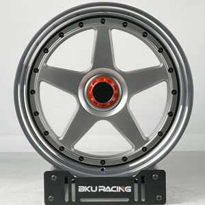 Ruedas forjadas BKU 5x114,3 de 17, 18 y 19 pulgadas, llantas de rueda de coche de carreras de aleación gris para JDM <span class=keywords><strong>Subaru</strong></span> <span class=keywords><strong>Impreza</strong></span> <span class=keywords><strong>Sti</strong></span> BRZ GT86 Supra Wrc Wrx - Product Image 5