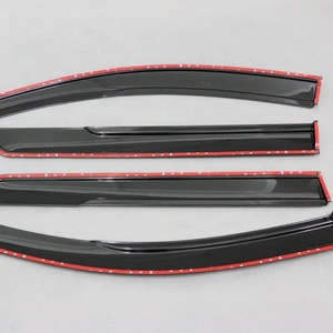 KQD Venta al por mayor de fábrica Visera deflectora de viento para ventana de coche, embellecedor decorativo de PC, parasol para Toyota C-HR 2017 en adelante - Product Image 5