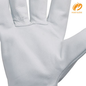 Guantes de Conducir Personalizados para Hombre en Piel de Cabra Flor, Guantes de Trabajo y Seguridad Clásicos en Piel de Oveja y Cabra Genuina - Product Image 6