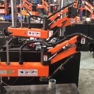 Taraudeuse de perçage M24 à double rotation de tête de puissance de servomoteur semi-automatique avec établi - Product Image 2