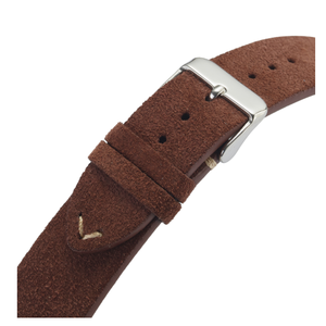 حزام ساعة من جلد الغزال YY - 14 مم 16 مم 18 مم 20 مم 22 مم حزام ساعة من الجلد الغزال للرجال أو النساء - Product Image 5