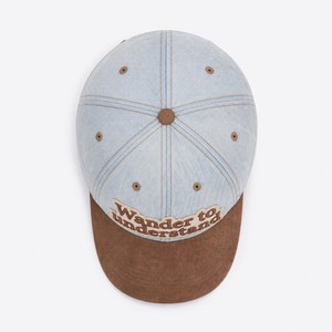 Wholesale Custom Logo Applique 3D Embroidery Sporty Letter <b>Dad</b> <b>Hat</b> Vintage Washed Denim Unstructured Adjustable Baseball Cap - Product Image 6
