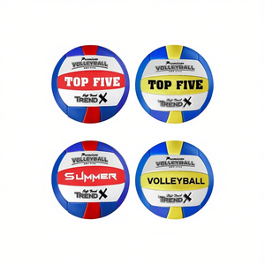 Top Cinco Balones de Voleibol de Verano 280 Gr 22 Cm PVC Suaves al Tacto - Product Image 2