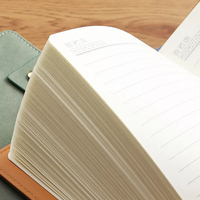 Carnet de composition en cuir à couverture rigide personnalisé carnet de notes agenda de journal d'affaires pour cadeau