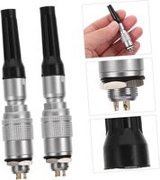 MiNSOO YC8 Mini connecteurs circulaires 8mm 2 7PIN connecteur de capteur amarrage Push Pull métal autobloquant laiton pour les connexions de fil
