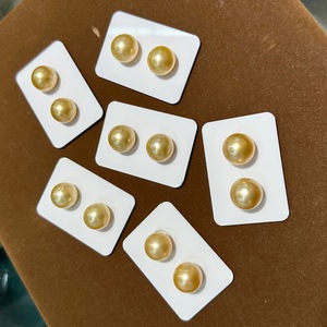 <span class=keywords><strong>Perles</strong></span> rondes en or naturel <span class=keywords><strong>de</strong></span> couleur or riche, <span class=keywords><strong>de</strong></span> 12 à 15 mm, provenant des Philippines du Sud, source en gros, lustrées et parfaites - Product Image 3