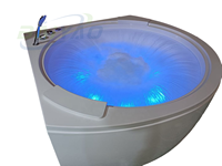 BAIYAO Smart 360 cascade Jakuzzi deux personnes baignoire Spa intérieure baignoires d'angle autoportantes et bains à remous Jacuzzier
